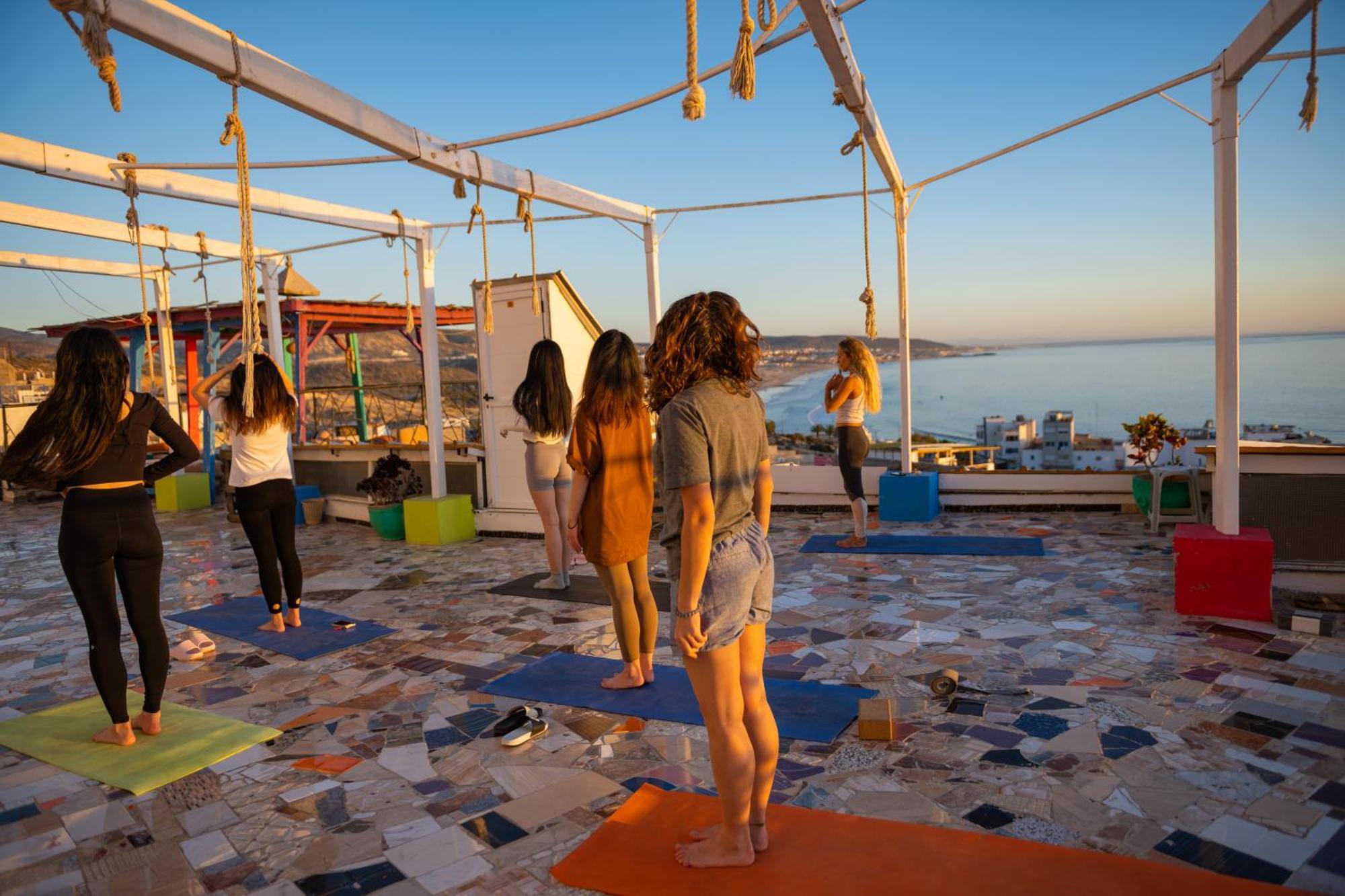 Adventurekeys Surf Yoga Cowork Bed & Breakfast Taghazout Exterior photo