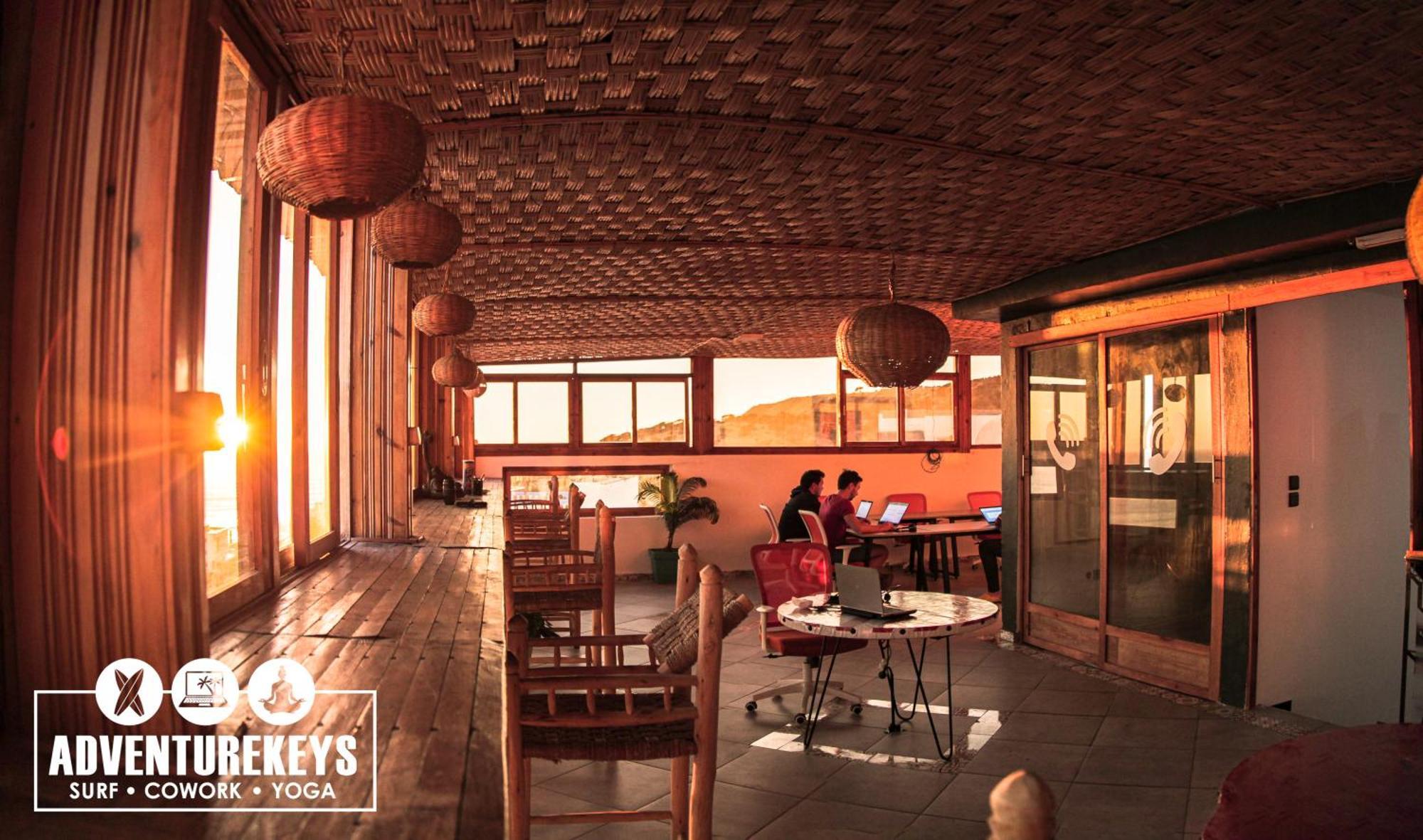 Adventurekeys Surf Yoga Cowork Bed & Breakfast Taghazout Exterior photo