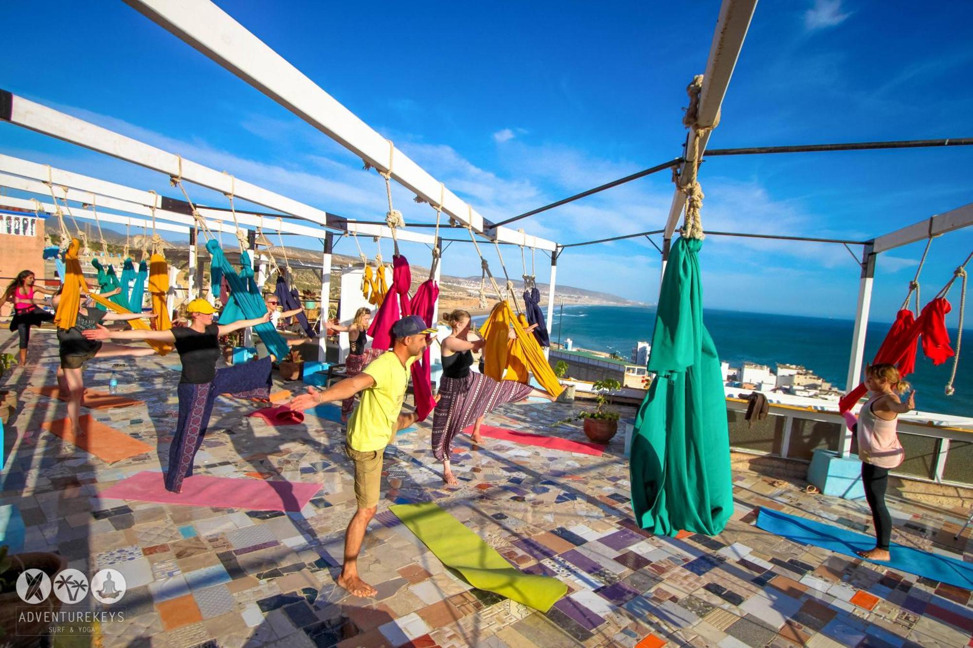 Adventurekeys Surf Yoga Cowork Bed & Breakfast Taghazout Exterior photo